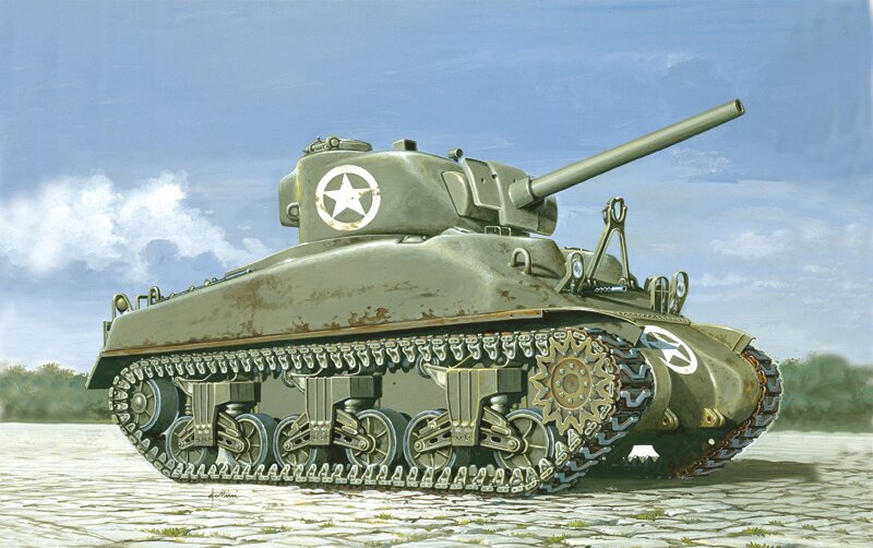 модель Танк М4 Sherman